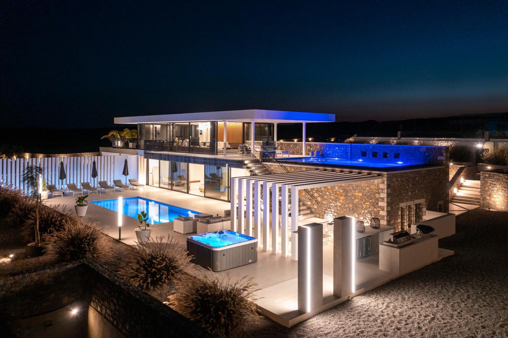 Amara Luxury Villas Lakhania Exteriör bild